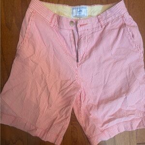 Southern Tide Pink Flat Front Shorts